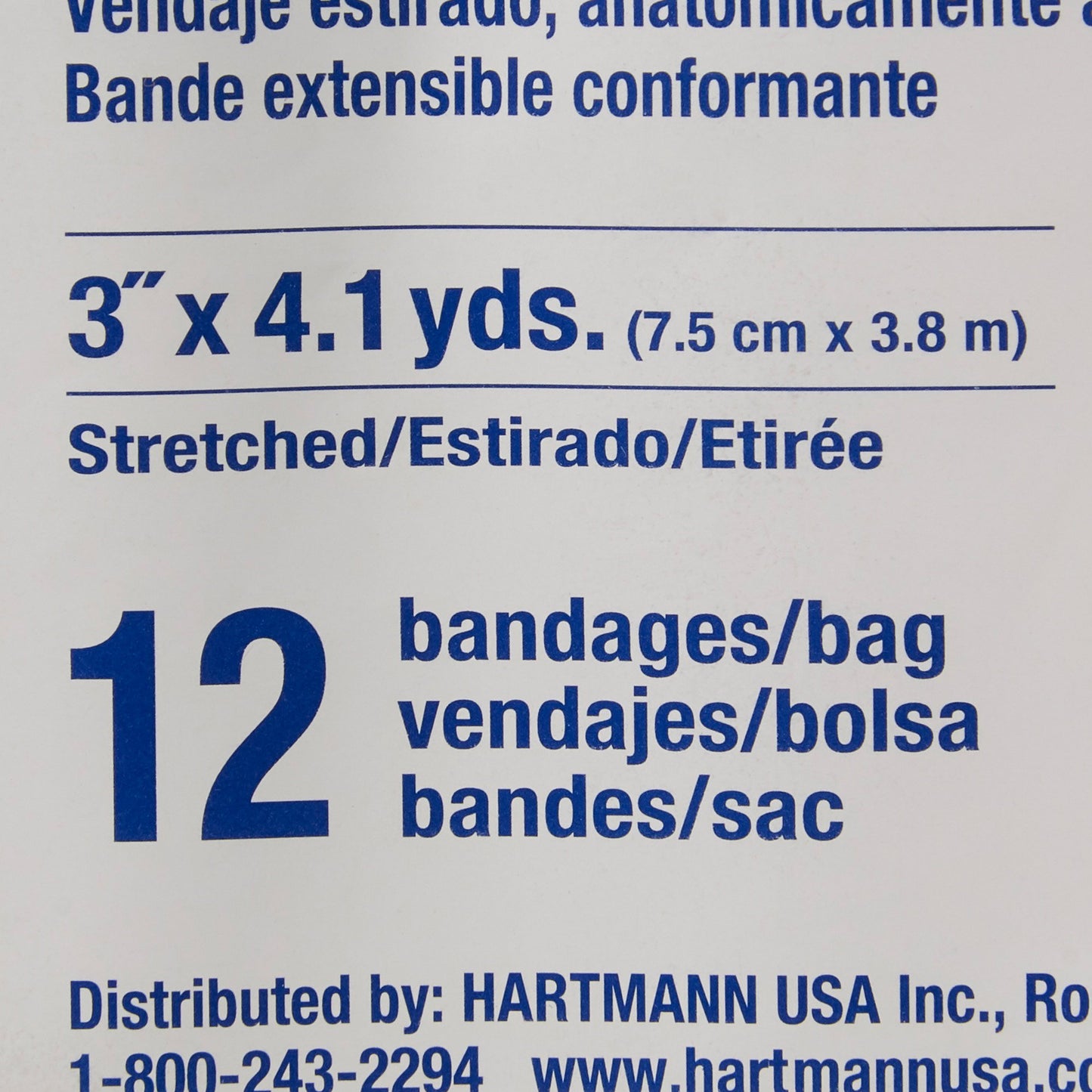 Conforming Bandage Conco® 3 Inch X 4-1/10 Yard 1-Ply NonSterile 12 per Pack