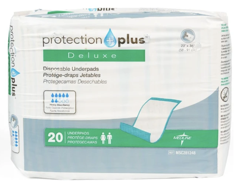 Protection Plus Disposable Underpads