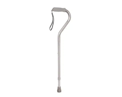 Offset Handle Aluminum Cane