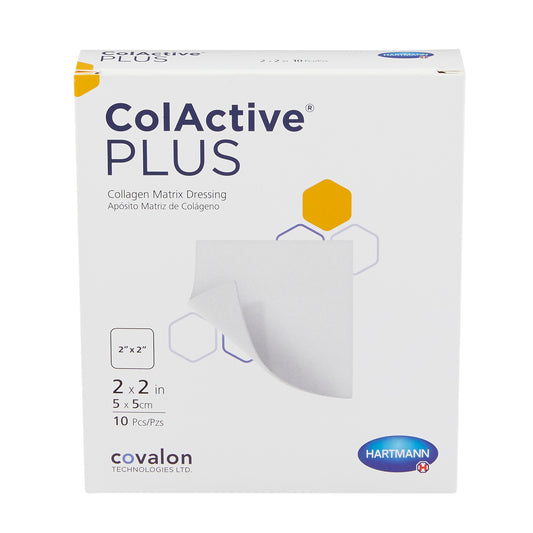 Collagen Dressing ColActive® Plus 2 X 2 Inch Square Sterile