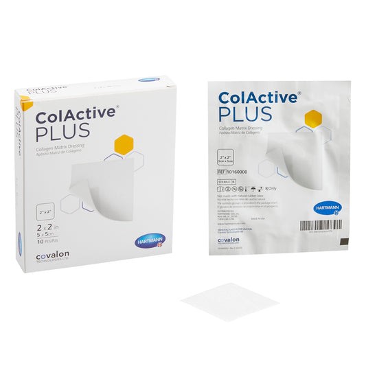 Collagen Dressing ColActive® Plus 2 X 2 Inch Square Sterile