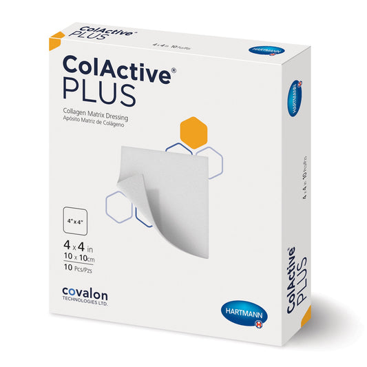 Collagen Dressing ColActive® Plus 4 X 4 Inch Square Sterile