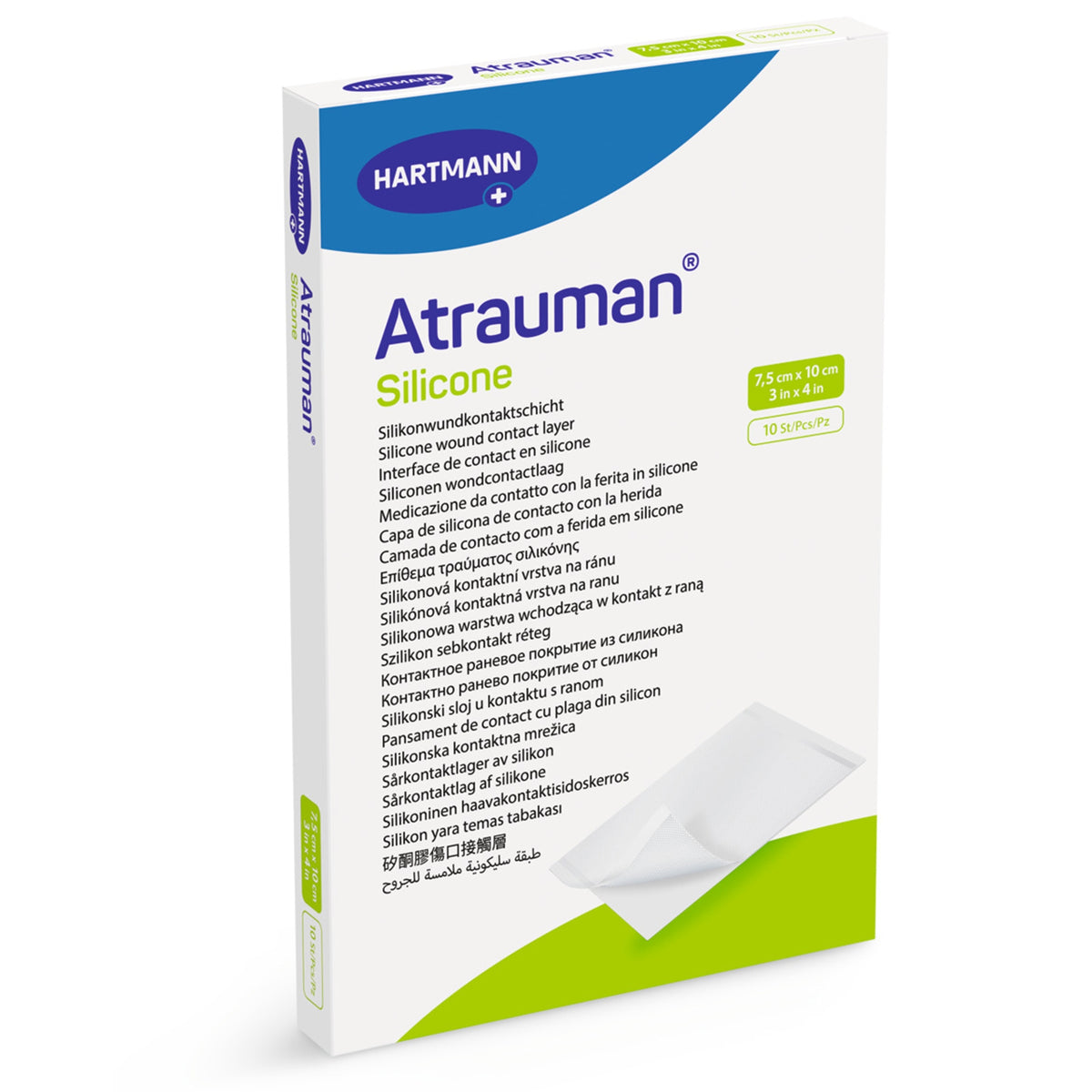Wound Contact Layer Dressing Atrauman® Silicone 3 X 4 Inch Sterile – TC ...