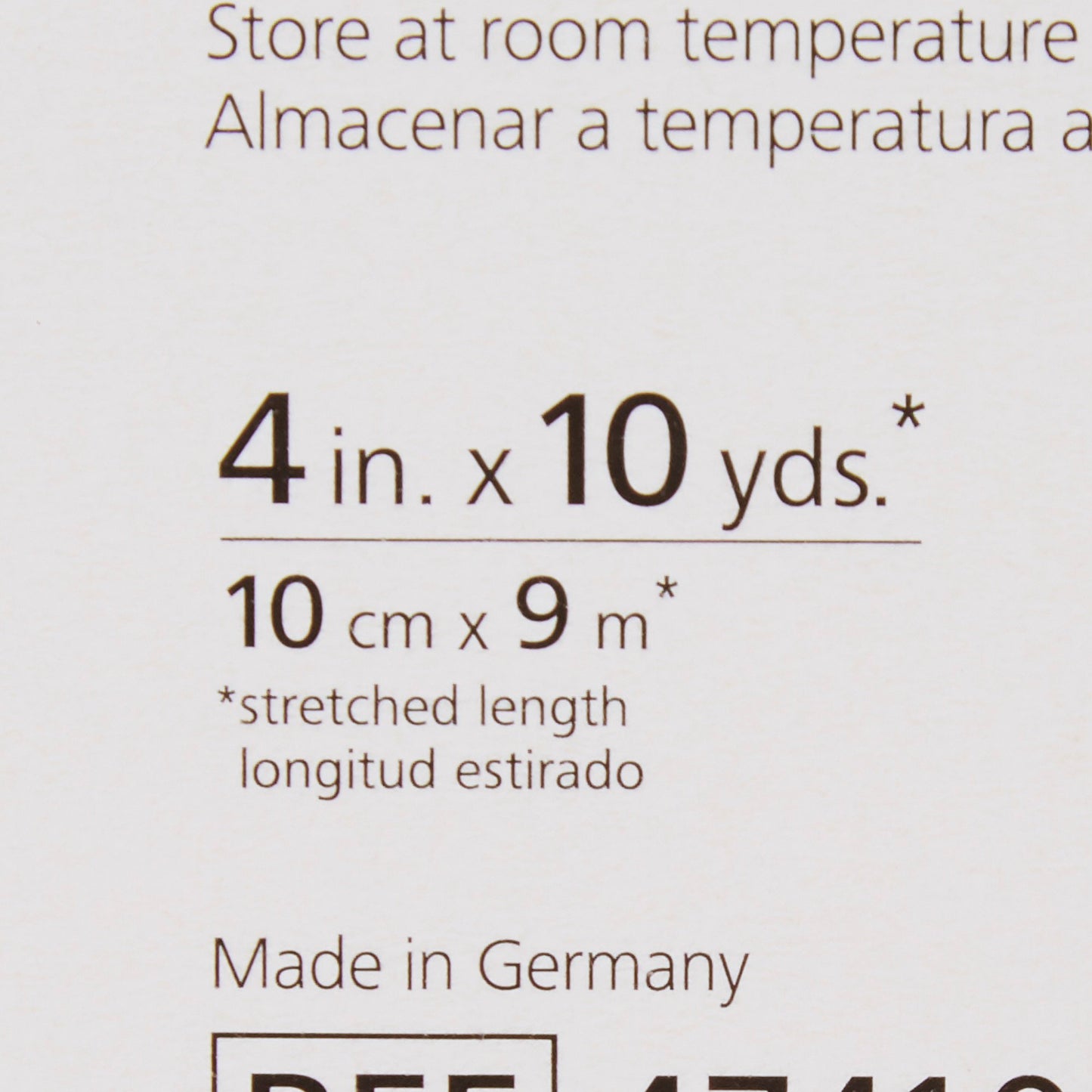 Unna Boot Econo-Paste® Plus Calamine Zinc Oxide / Calamine 4 Inch X 10 Yard