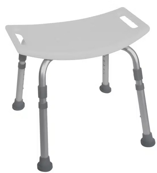Deluxe Aluminum Shower Bench without Back